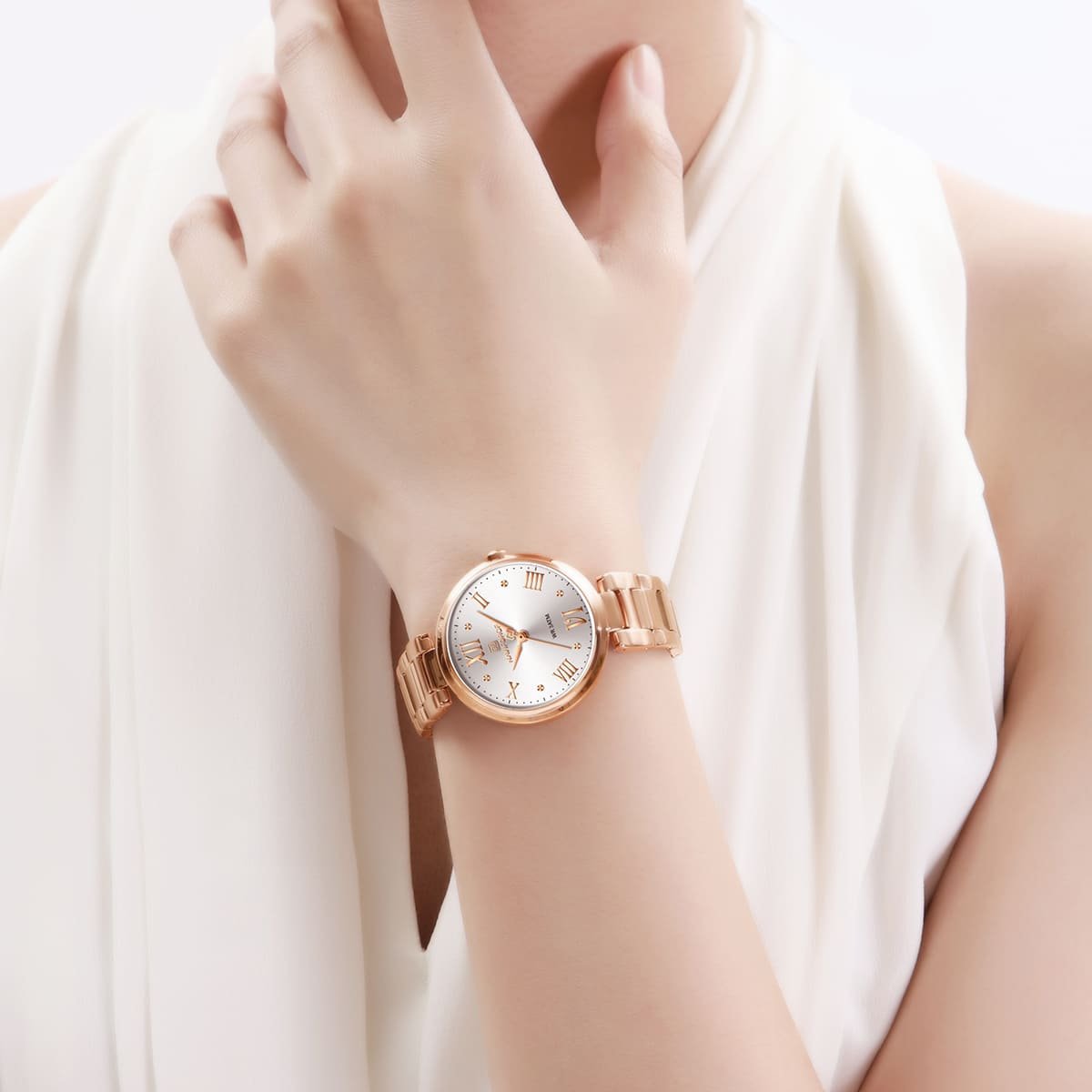 ساعة نافي فورس للنساء NF5030-RG-W 7 ساعة نافي فورس للنساء NF5030-RG-W