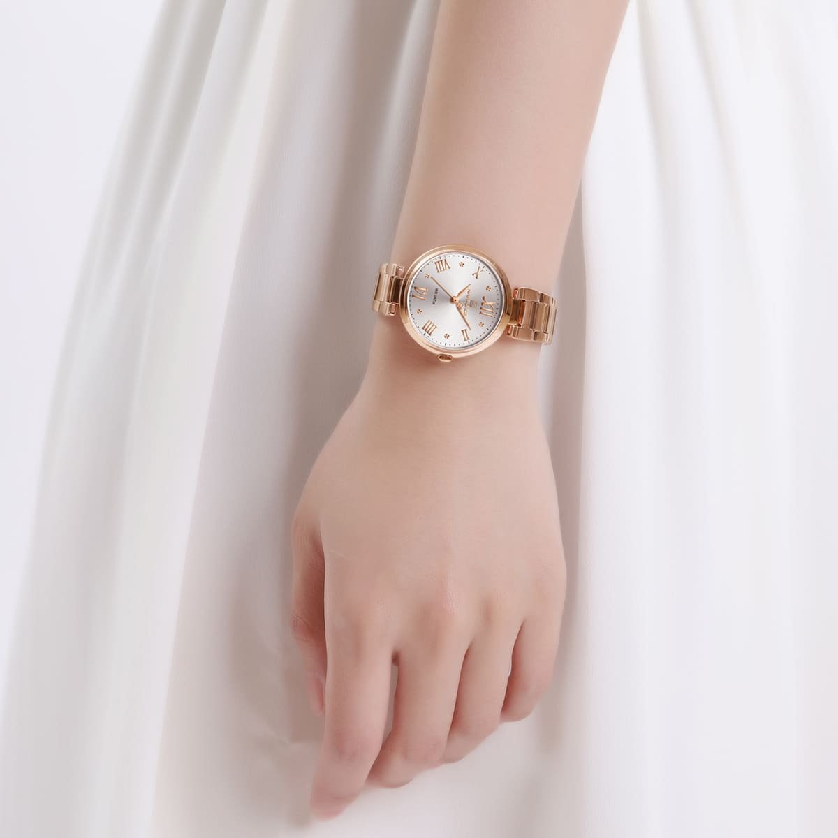 ساعة نافي فورس للنساء NF5030-RG-W 9 ساعة نافي فورس للنساء NF5030-RG-W